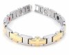 BRACELET GOLD CELEBRITY STAINLESS STEEL
